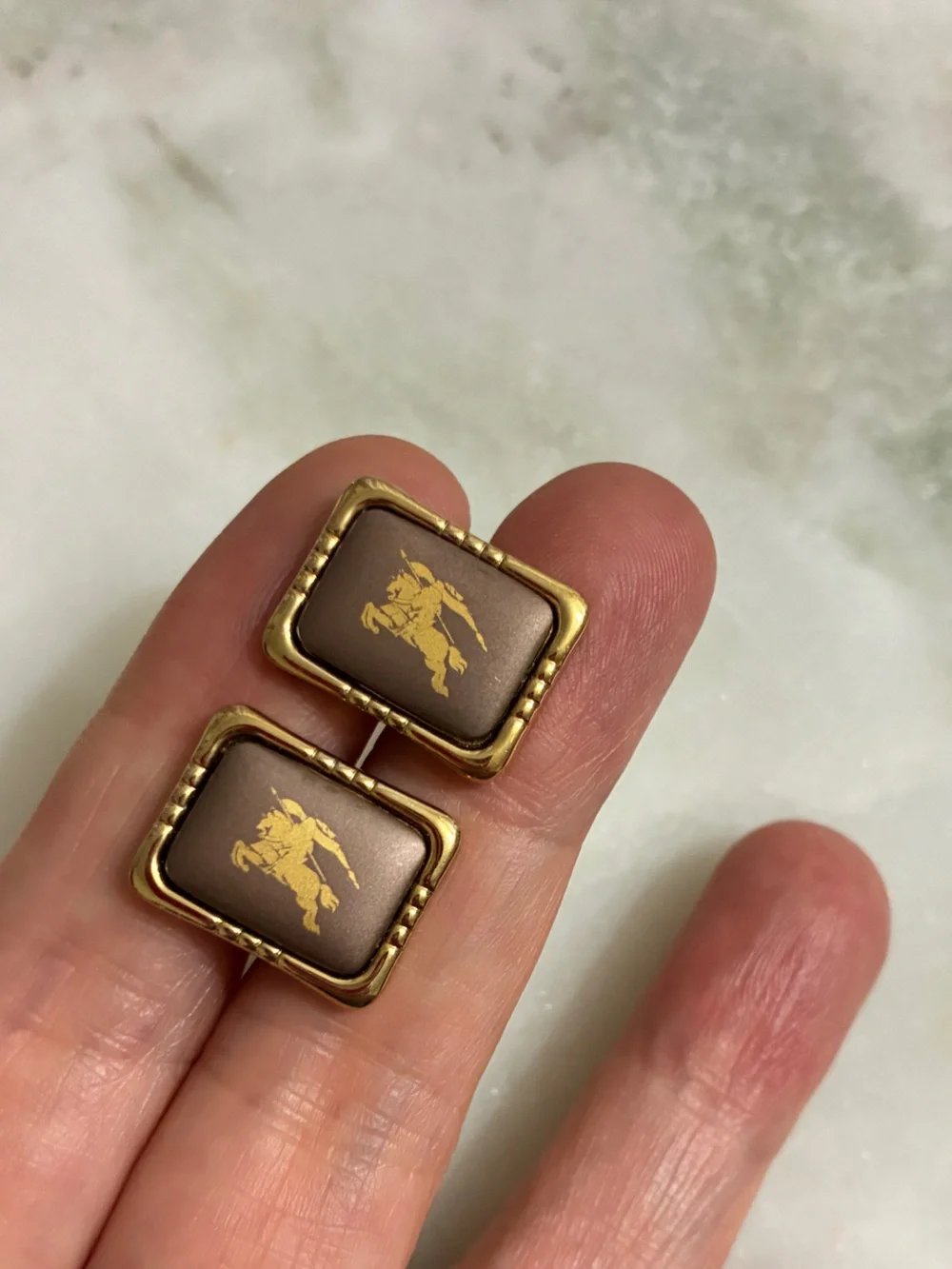 Vintage Burberry Cuff Links
